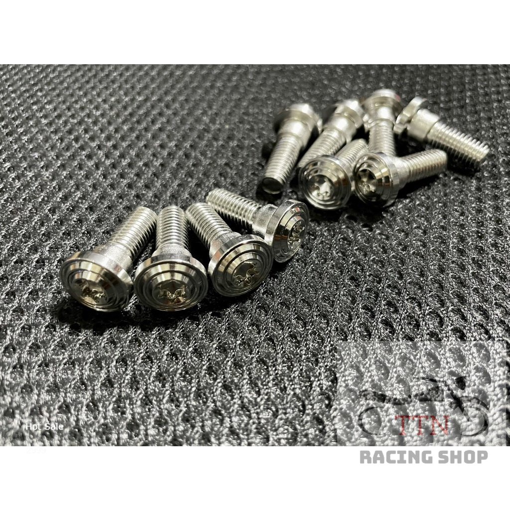 Ốc Đĩa Salaya inox 304 Mẫu Thái Có gờ Gắn Đĩa Zin Xe Máy Honda Yamaha