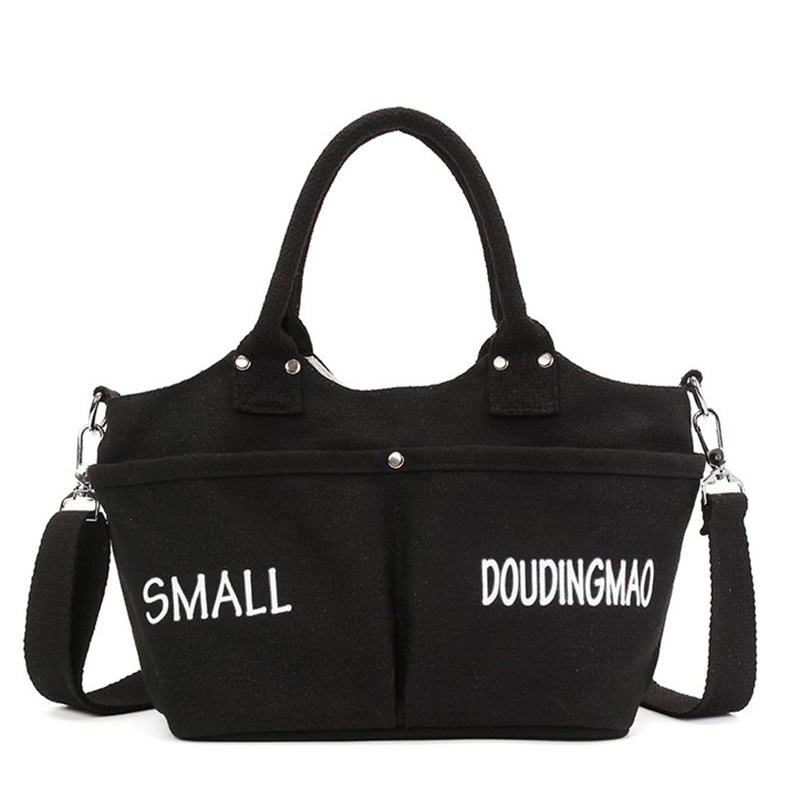 Túi Đeo Vai Bằng Vải canvas Siêu Nhẹ Sức Chứa Lớn Phong Cách Hàn Quốc Dễ Phối Đồ Thời Trang Cho Nữ