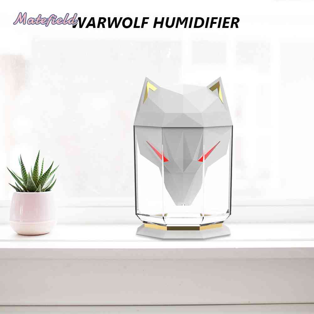 Máy Tạo Độ Ẩm Không Khí Để Bàn Hình Sói Mới