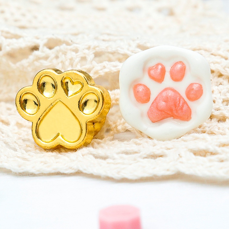 Vintage sáp con dấu tem hoa sáp con dấu sơn đầu thiệp mời đám cưới thẻ quà tặng bao bì kẹp tem sáp đầu