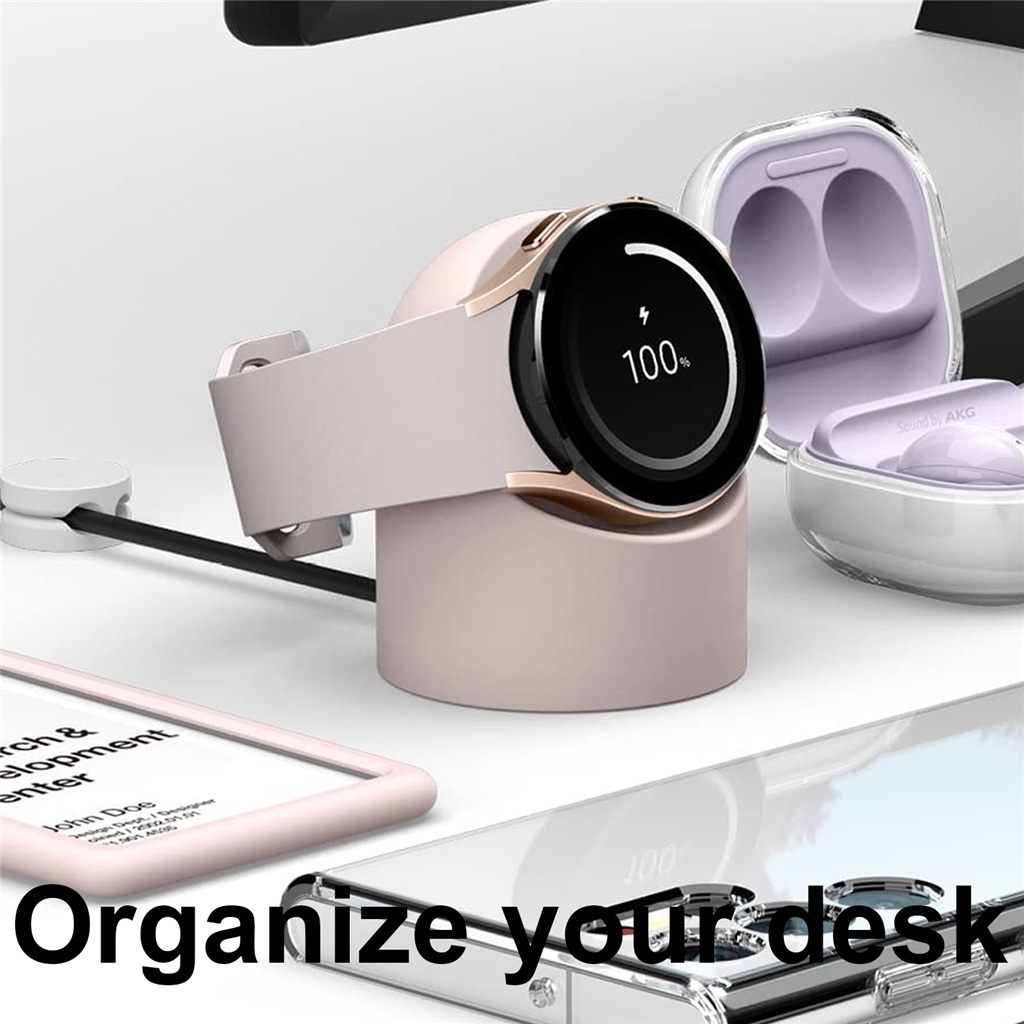 Silicone Giá Đỡ Điện Thoại Bằng Silicon Cho samsung galaxy watch 3 4 5 6 pro 40mm 41mm 42mm 43mm 44mm 45mm 46mm 47mm