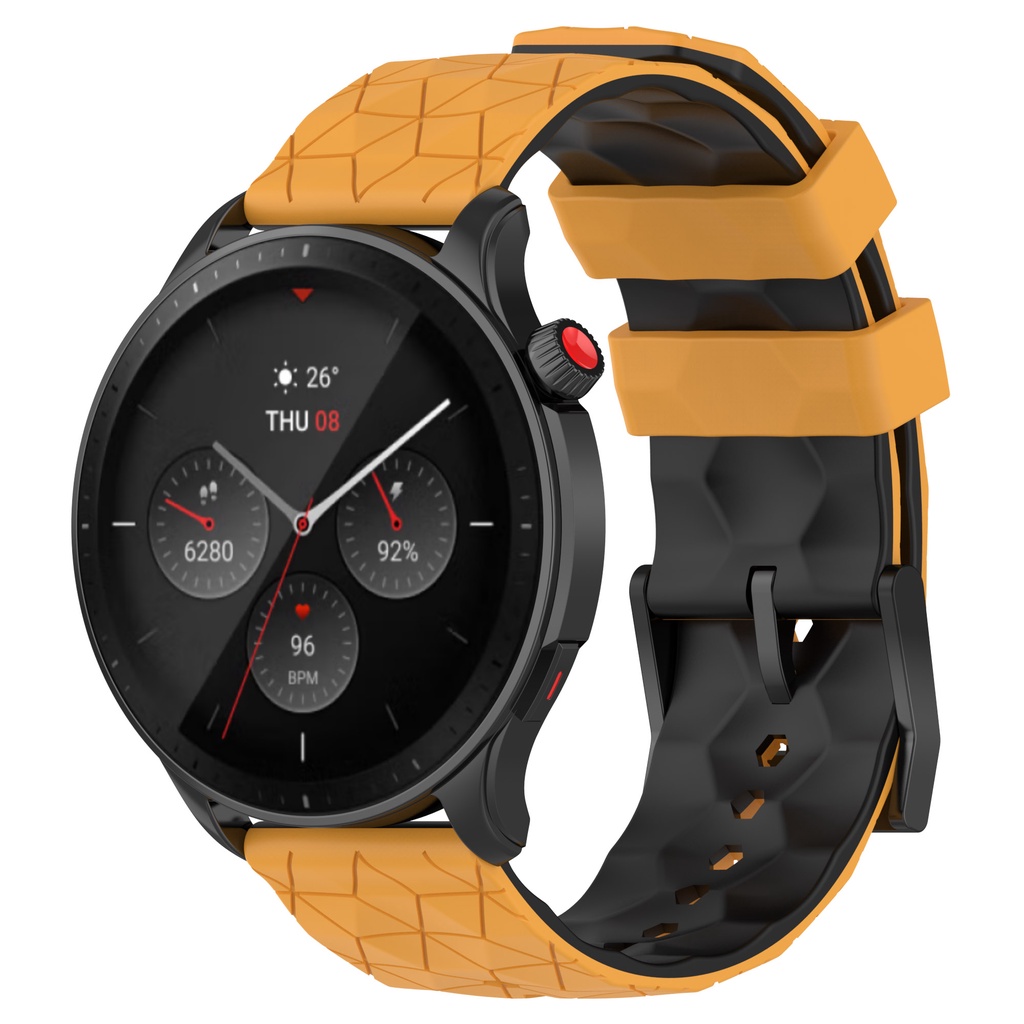 Dây Đeo Silicon 20 / 22mm Cho Đồng Hồ Thông Minh Huami Amazfit GTR 4 / 3 / 3 Pro / 2 / 2e / GTS 4 / 3 / 2 / 2e / GTS2 Mini / GTR 42mm / 47mm