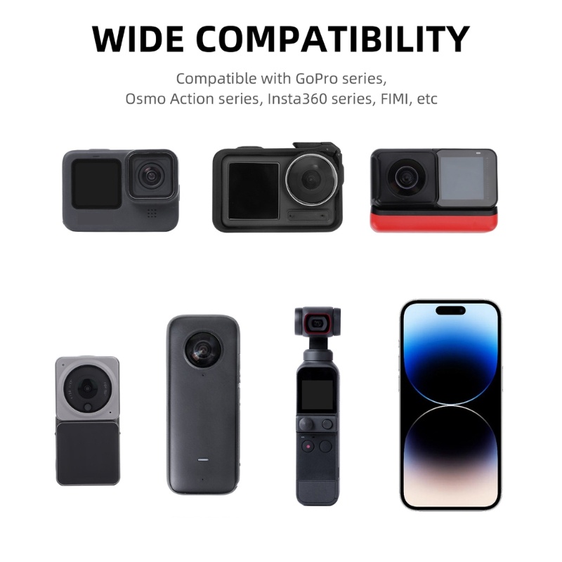 Giá Đỡ Cổ Gắn Máy Ảnh GoPro11 Có Nam Châm Tiện Lợi