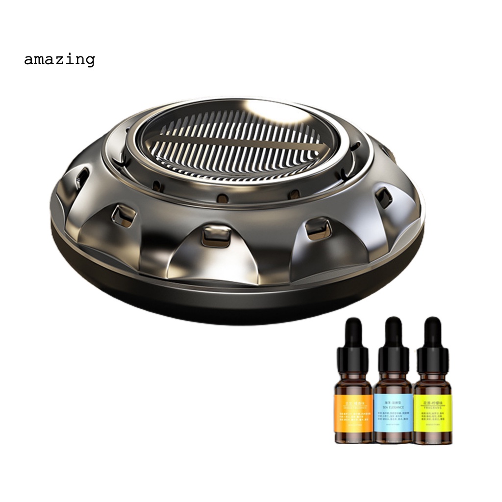 Máy Khuếch Tán Tinh Dầu 15ml Sử Dụng Năng Lượng Mặt Trời Khử Mùi Cho Xe Hơi