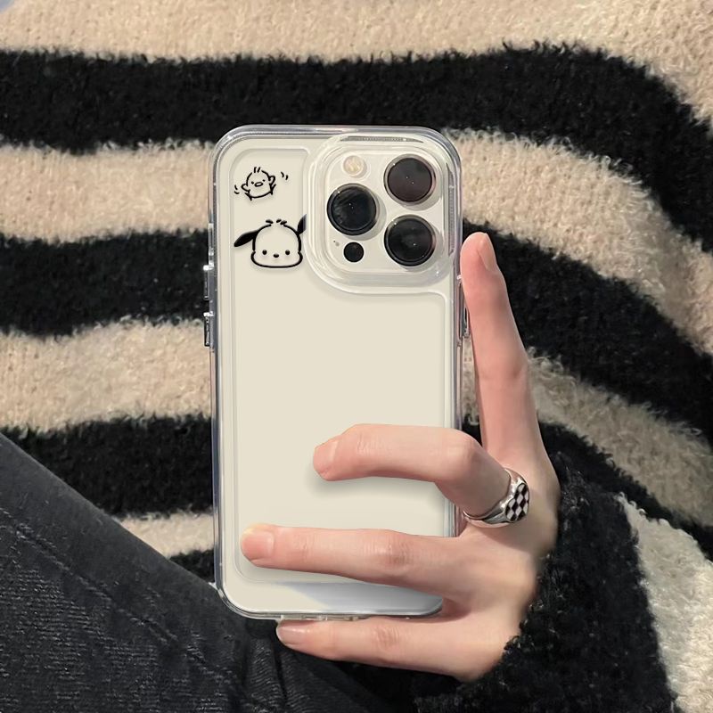 ✅Ốp Điện Thoại Mềm Họa Tiết Chú Gà Pacha / Cún Dễ Thương Dành Cho iPhone 14 Pro Max 13 / 12 / 11 xr 7 / 8 Plus 935O