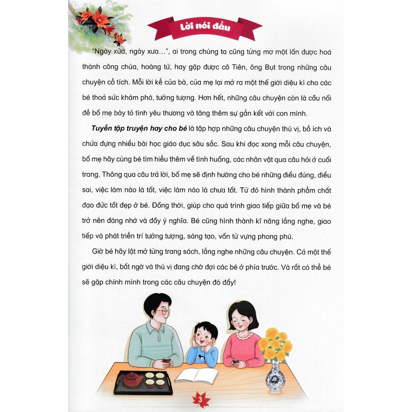 Sách – Tuyển Tập Truyện Hay Cho Bé - Giúp Bé Phát Triển Ngôn Ngữ Và Nhận Thức (ND)