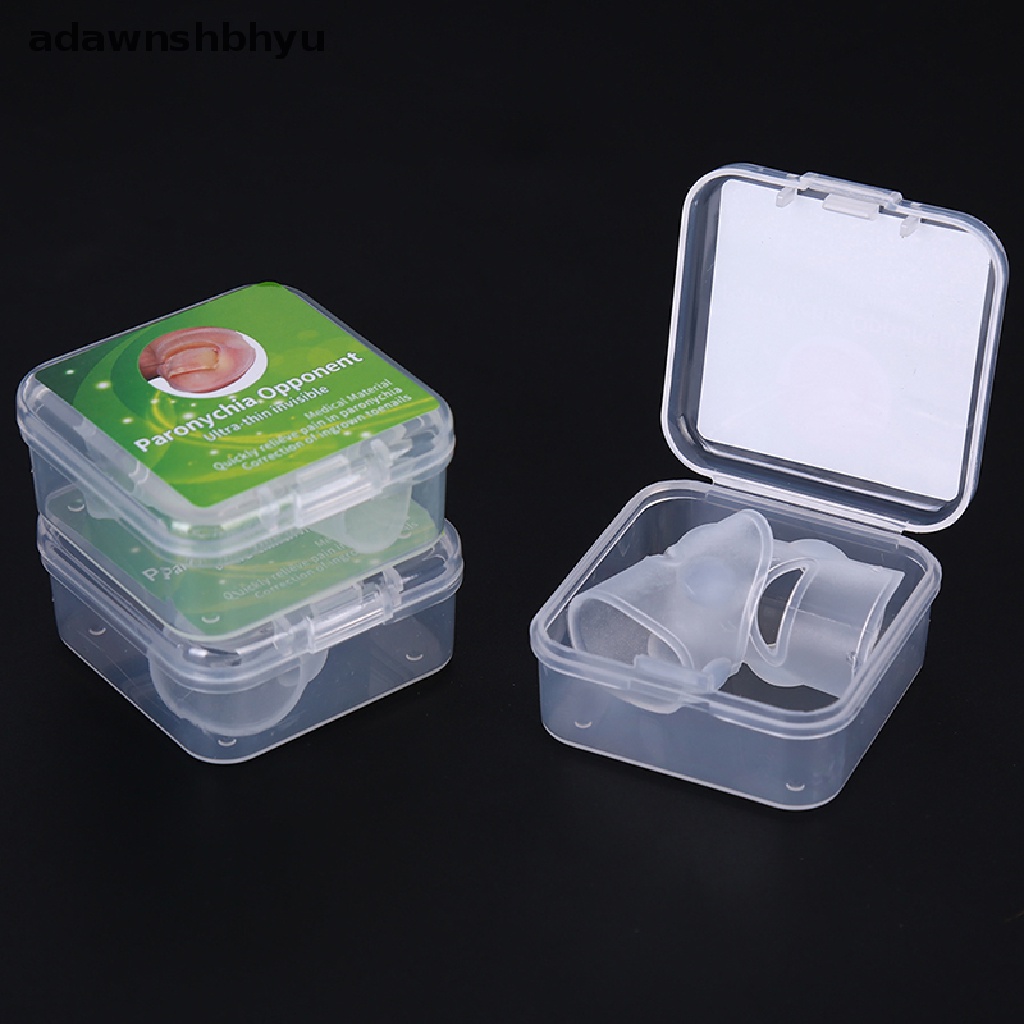 1 Cặp Dụng Cụ Chỉnh Sửa Móng Chân Bằng Silicon Vô Hình