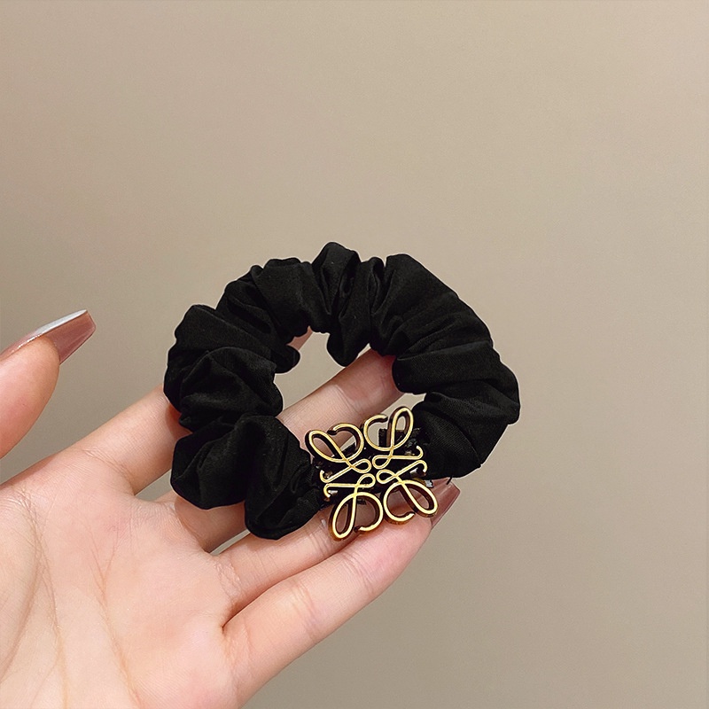 Kẹp Tóc Da Màu Đen Thanh Lịch Cho Nữ