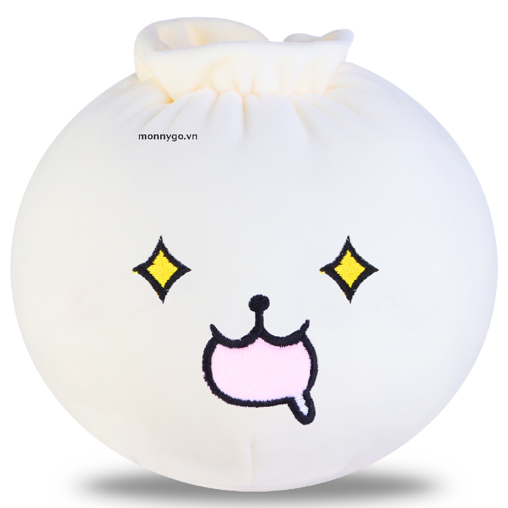 Gối Nhồi Bông Hình Bánh Bao / Bao / Bánh Bao Độc Đáo