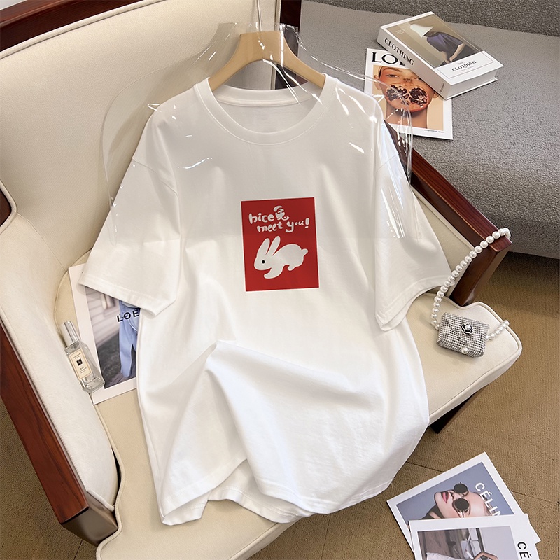 NRVP Áo Thun 100% Cotton Tay NgắN Plus Size Cho Nam Và Nữ