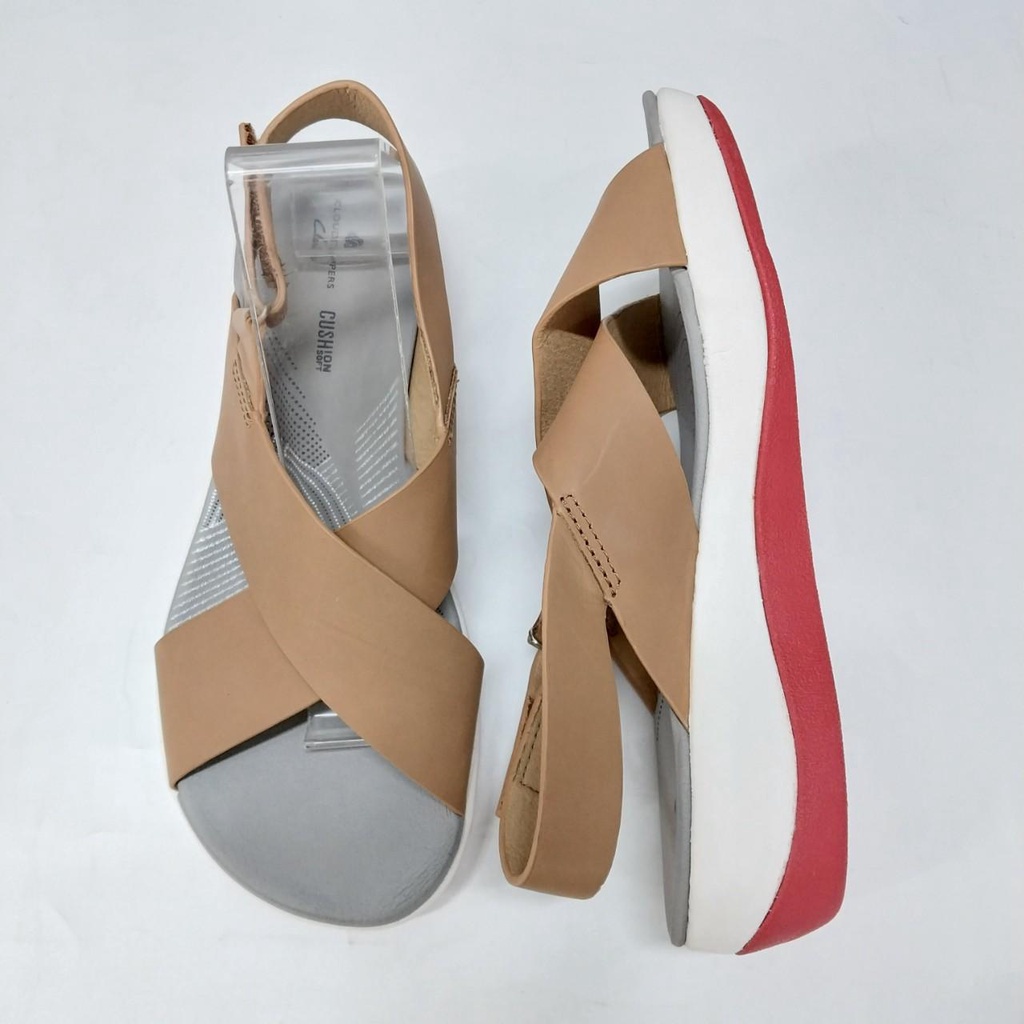 Sandal Clarks quai chéo da 2cm