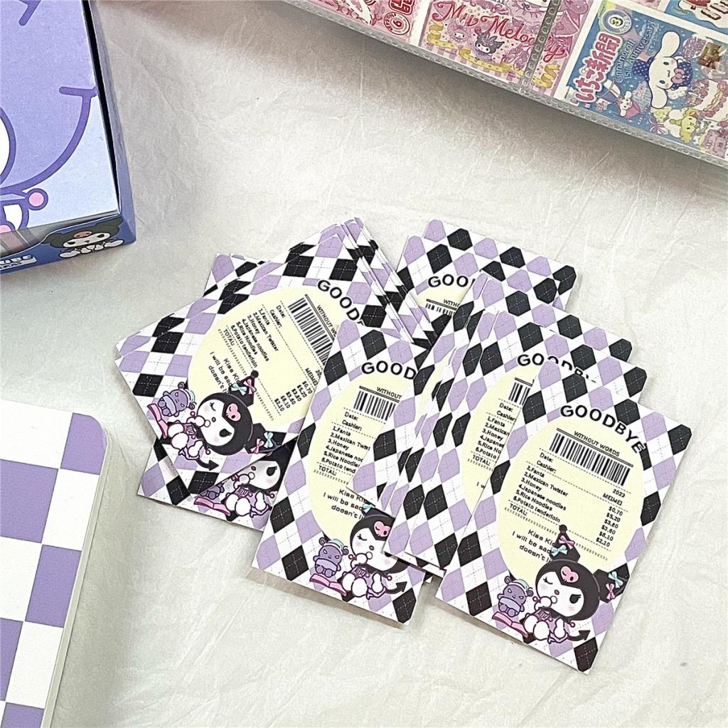 SANRIO Set 20 Miếng Dán Họa Tiết Vé Máy Bay Hoạt Hình Trang Trí Quà Tặng