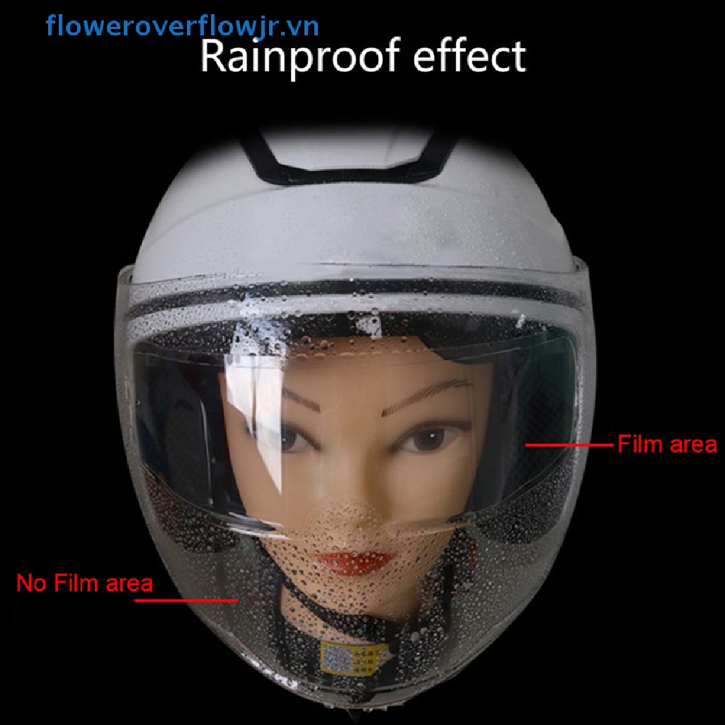 Phim Dán Bảo Vệ Mũ Bảo Hiểm Chống Sương Mù Thông Dụng Cho Xe Máy