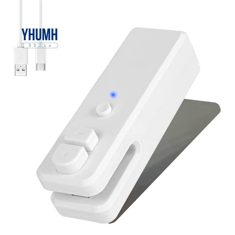 Mini Bag Sealer-2 in 1 Portable Rechargeable Handheld Vacuum Heat Sealers & Cutter for Plastic Bags Storage Snack Food