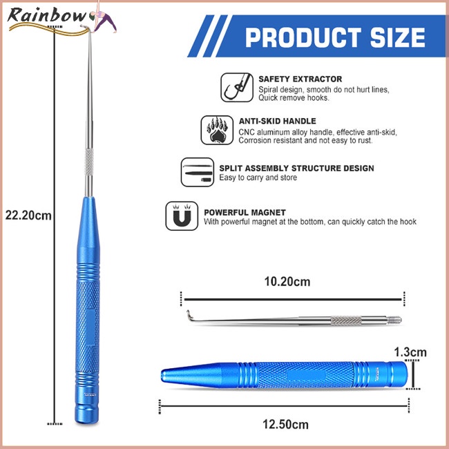 Bộ Dụng Cụ Tháo Gỡ Lưỡi Câu Cá Tiện Lợi