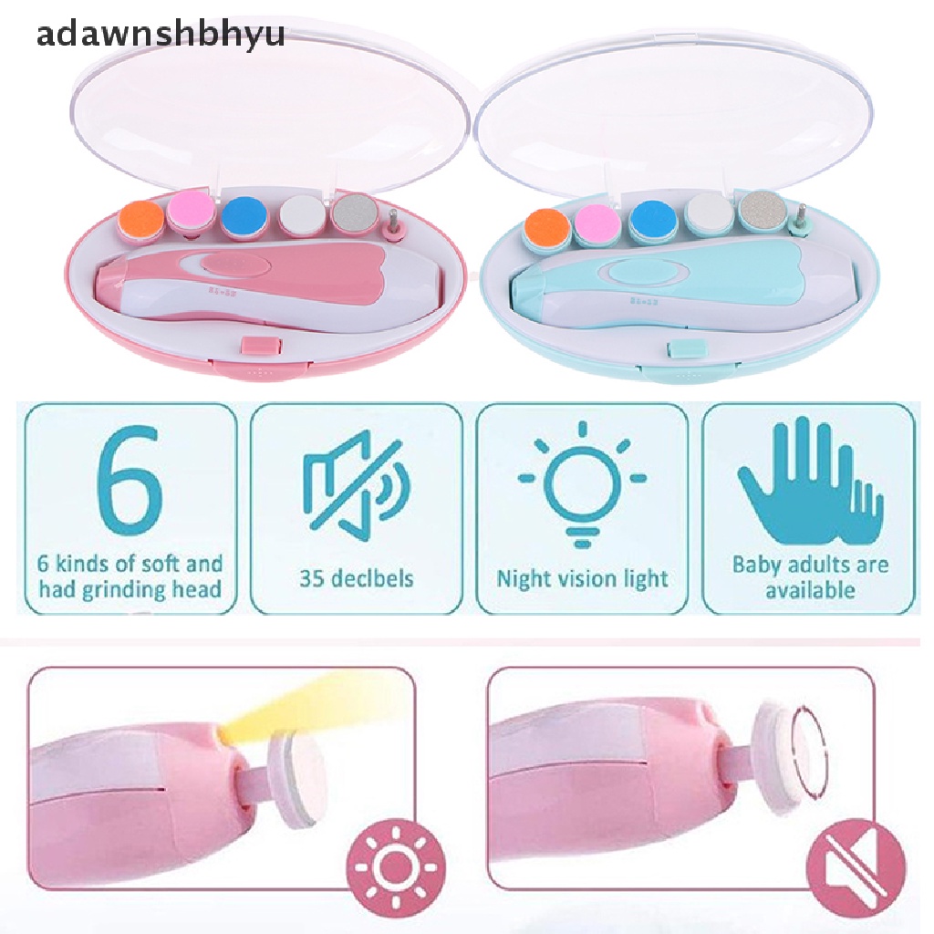 Bộ Dụng Cụ Cắt Móng Tay Bằng Điện An Toàn Cho Bé Sơ Sinh