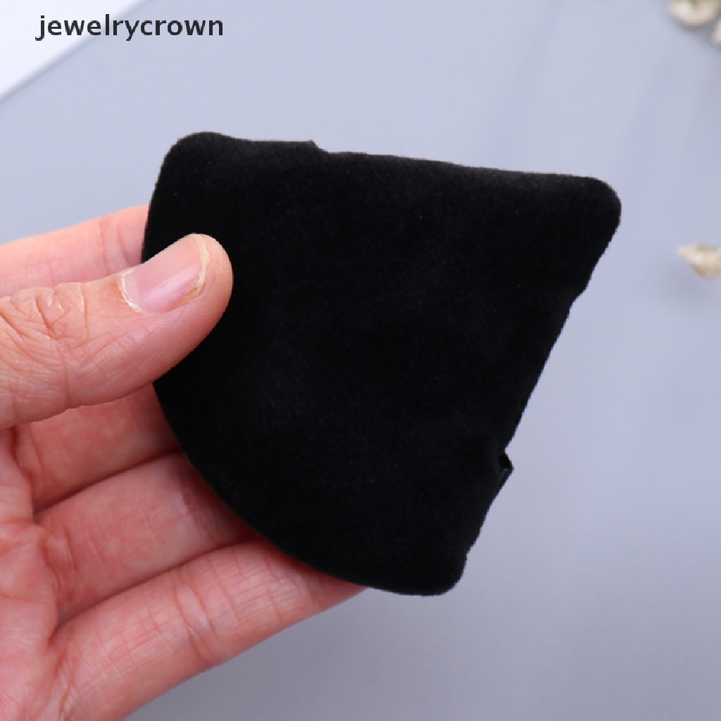 Bông Mút Trang Điểm Hình Tam Giác Mini Chất Liệu Cotton Sa Thạch