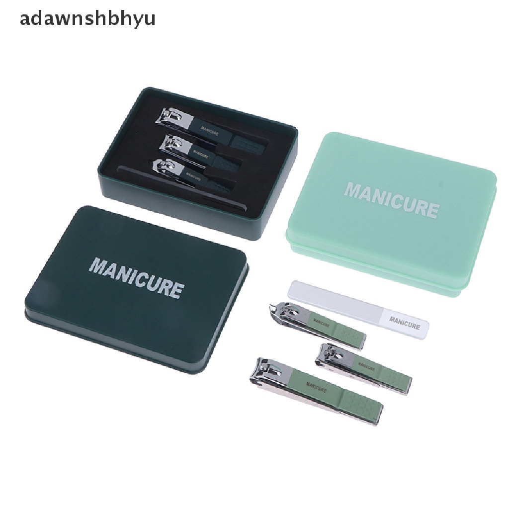 Bộ 4 Dụng Cụ Chăm Sóc Móng Tay Chuyên Dụng Kèm Hộp Đựng