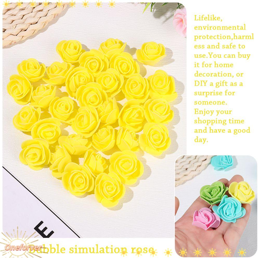 Túi 50 Bông Hoa Giả Bằng Xốp Chất Lượng Cao Trang Trí Nhà Cửa / Sự Kiện