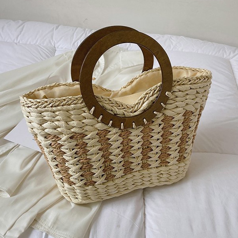 Ielgy Túi Xách Rơm Dệt Thiết Kế Hình Rau Củ Quả niche Dễ Phối Đồ Cho Nữ