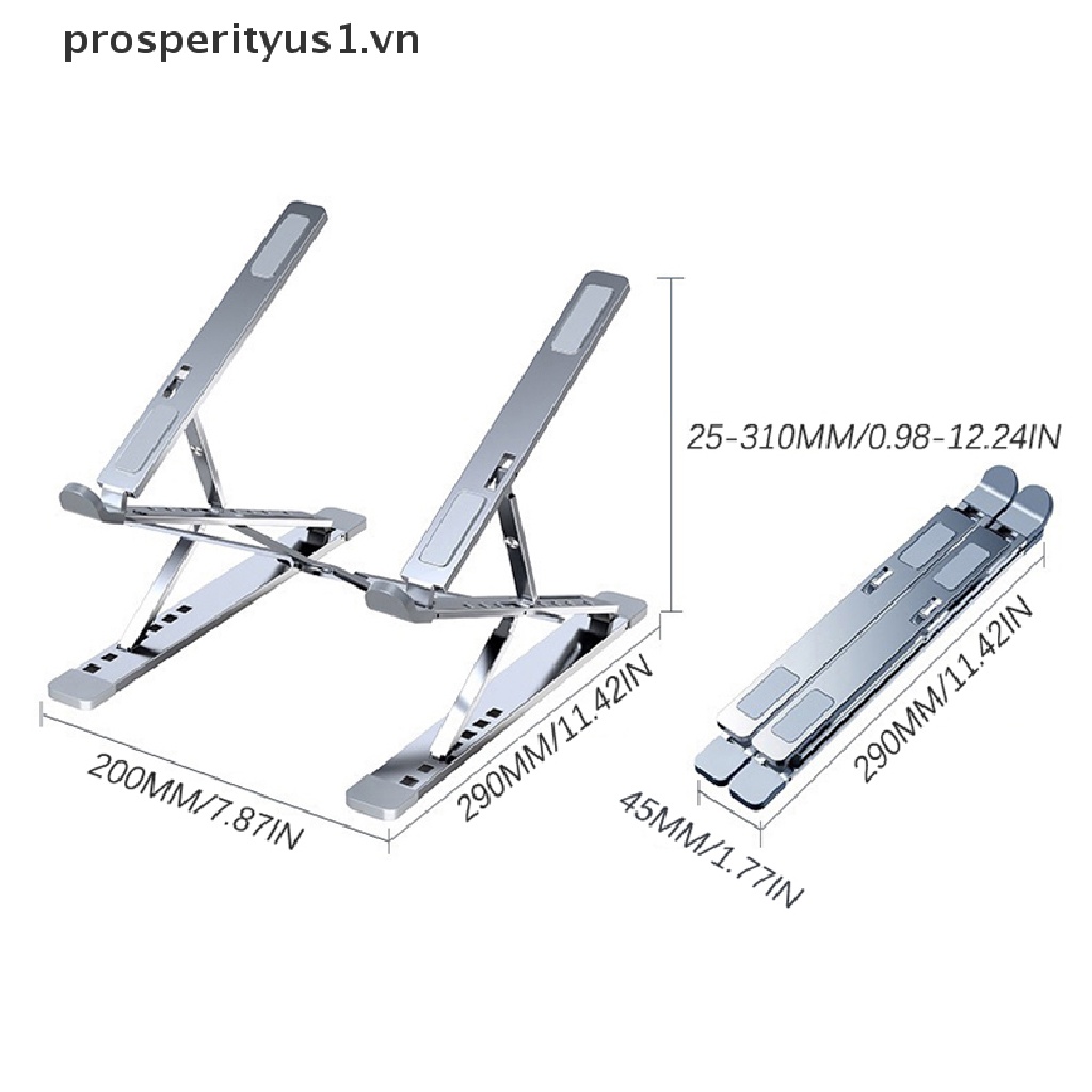 Giá Đỡ Laptop Bằng Hợp Kim Nhôm Có Thể Gập Lại prosperityus1 [VN]