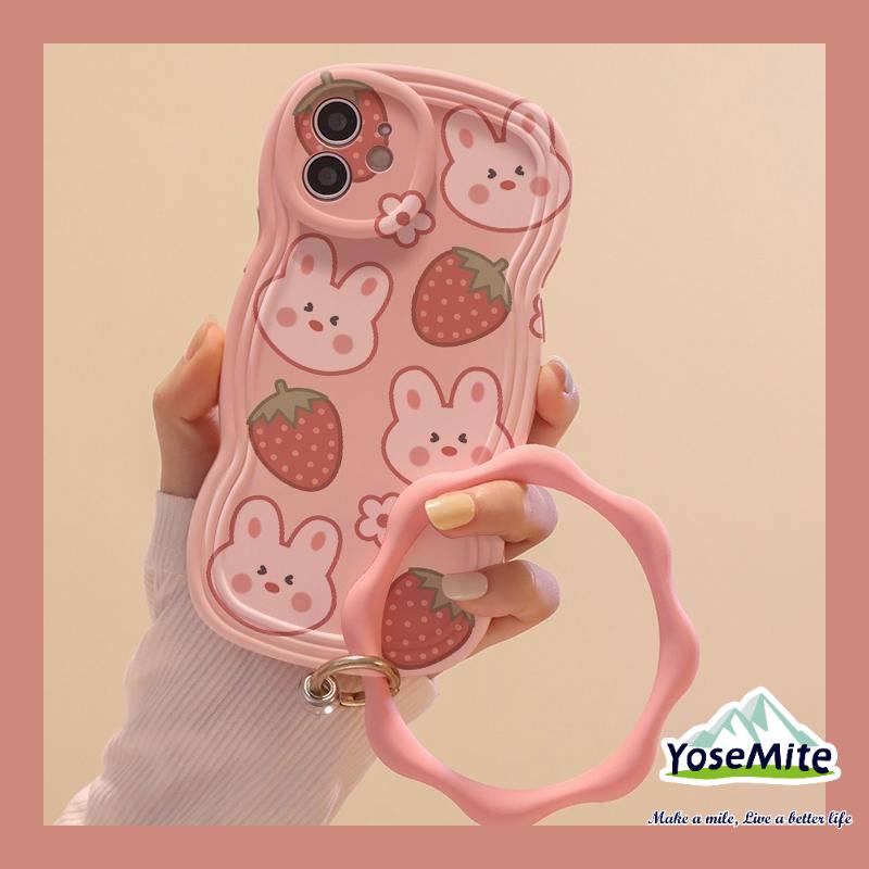 Ốp lưng con thỏ  For Vivo Y16 Y02 Y22 Y21 Y20 Y35 Y15A Y21T Y33T Y20 Y20i Y20S Y17 Y15 Y12 Y19 Y50 Y75 S1 V25 V20