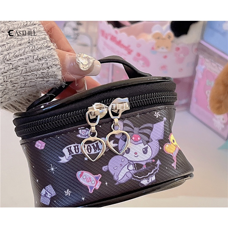 Ví Đựng Tiền Xu Mini Bằng PU Hình Mèo Cinnamoroll Kuromi KT Dễ Thương