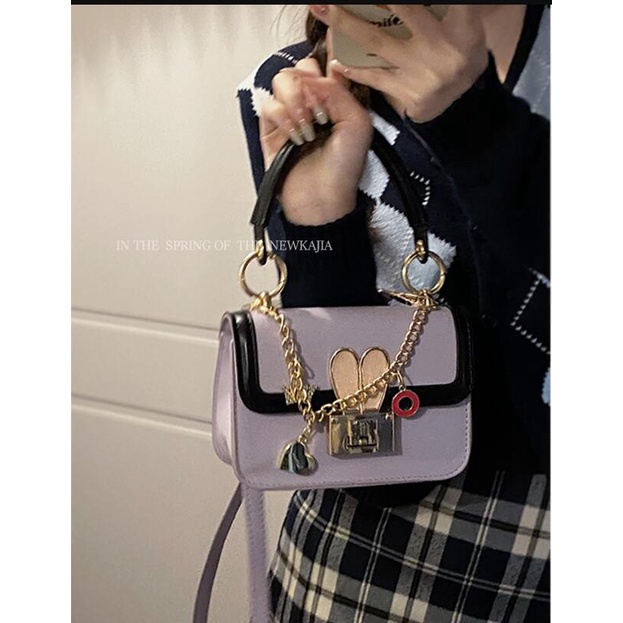 Túi Xách Đeo Vai Họa Tiết Thỏ Dễ Thương Thời Trang 2023 Cho Nữ