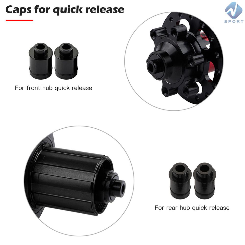 Trục Phanh Đĩa Trước Và Sau 32 Lỗ Bằng Hợp Kim Nhôm Cho Xe Đạp Leo Núi