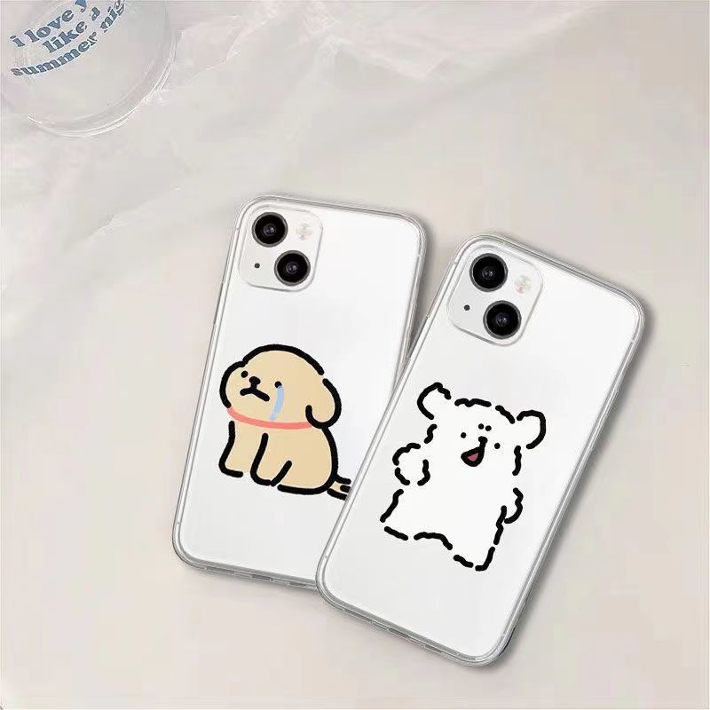 ✅Ốp Điện Thoại Họa Tiết Chú Cún Dễ Thương Cho iPhone14promax XR Maltese 11 Apple 7Plus PDF1