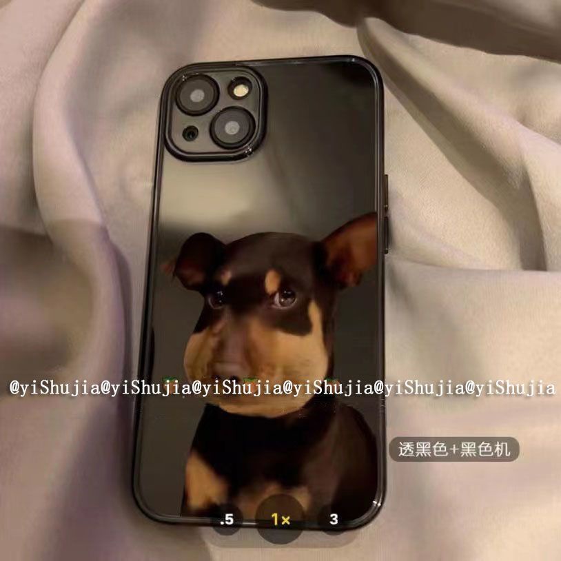 ✅Ốp Điện Thoại Silicon Mềm Màu Trong Suốt Hình Chú Cún NGX7 Cho iPhone 14 / 13promax 12 11 xs / xr 8Pin