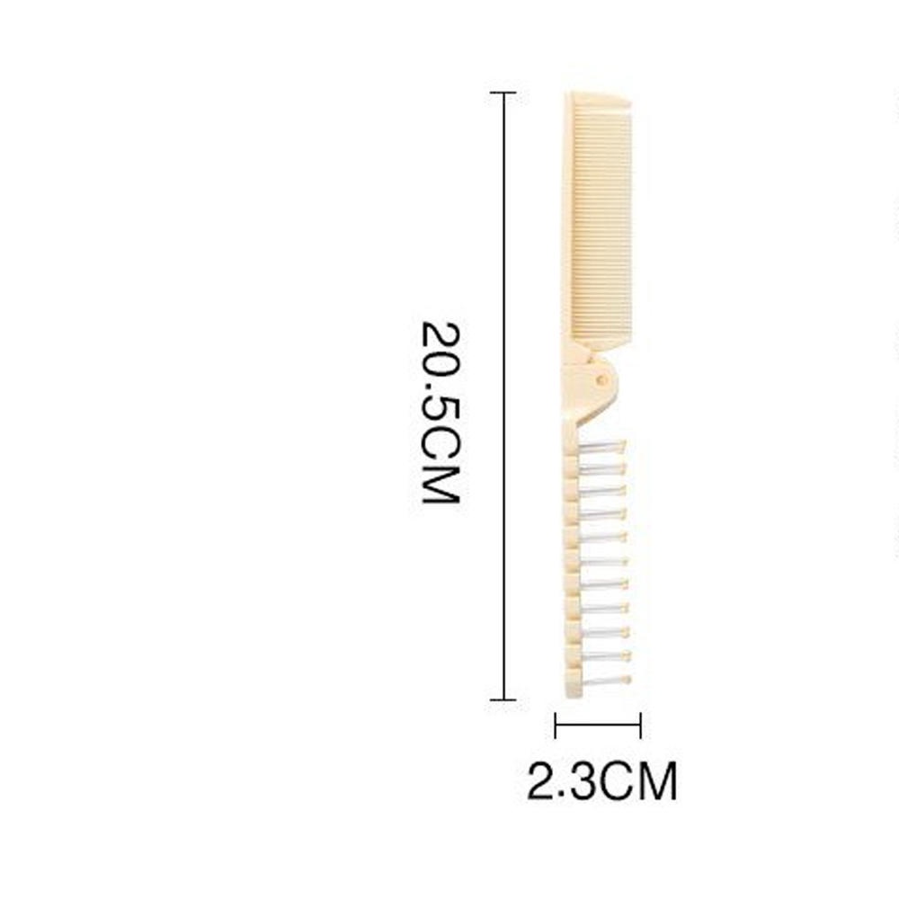 Lược Chải Tóc Massage Chống Tĩnh Điện Thiết Kế Gấp Gọn Mang Đi Du Lịch Tiện Lợi