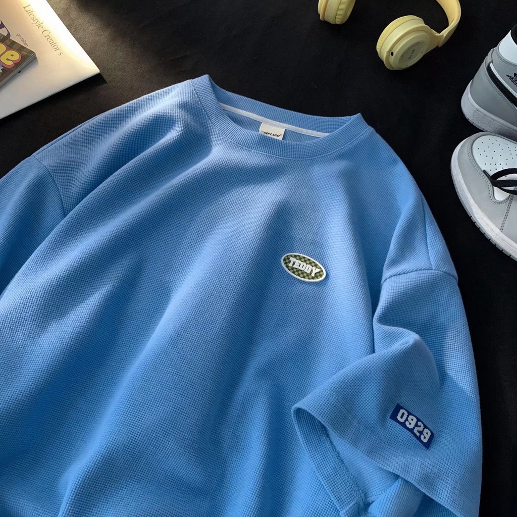 Áo Thun Tay Ngắn Cổ Tròn size Lớn M-3XL Phong Cách hip hop Đường Phố Cho Nam