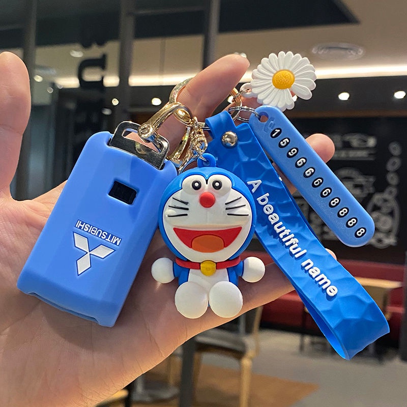 Vỏ Silicon Bảo Vệ Chìa Khóa Xe Hơi Mitsubishi Mirage G4 Triton Mirage / Attrage Xpander Pajero Sport Montero Sport Strada Outlander Pev