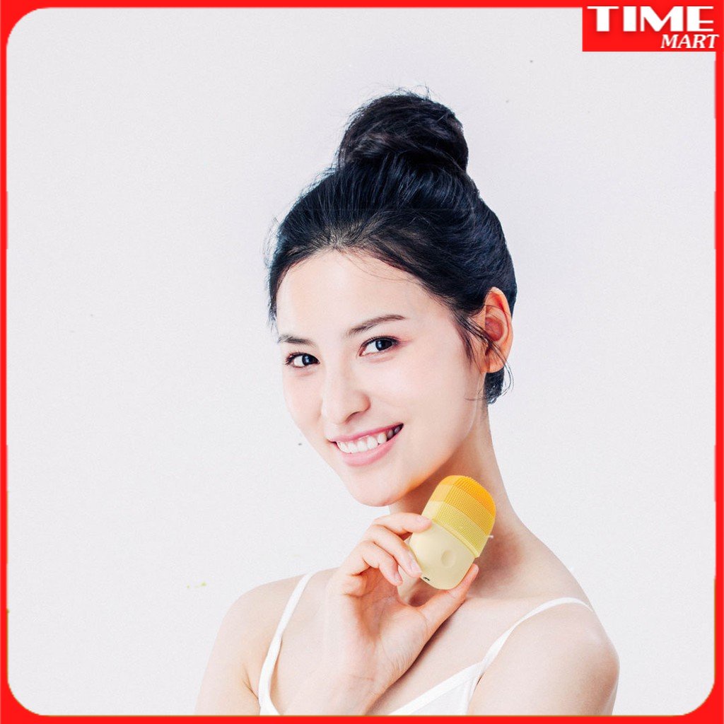 [MẪU MỚI 2022 GEN 2] Máy rửa mặt Xiaomi inFace. bằng sóng âm sạc điện chống nước. Mẫu mới lồng êm và dài hơn [TIME_MART]