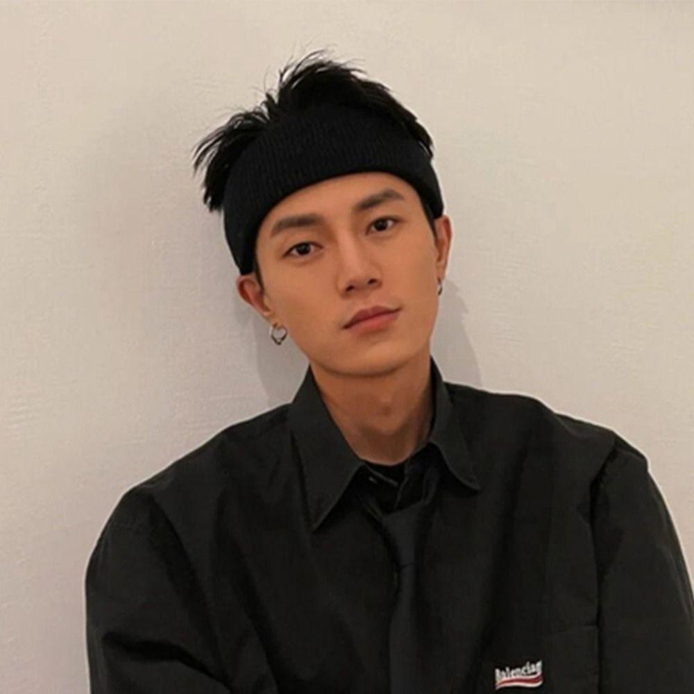 Băng Đô Dệt Kim Co Giãn Màu Sắc Đơn Giản Dùng Rửa Mặt Cho Nữ