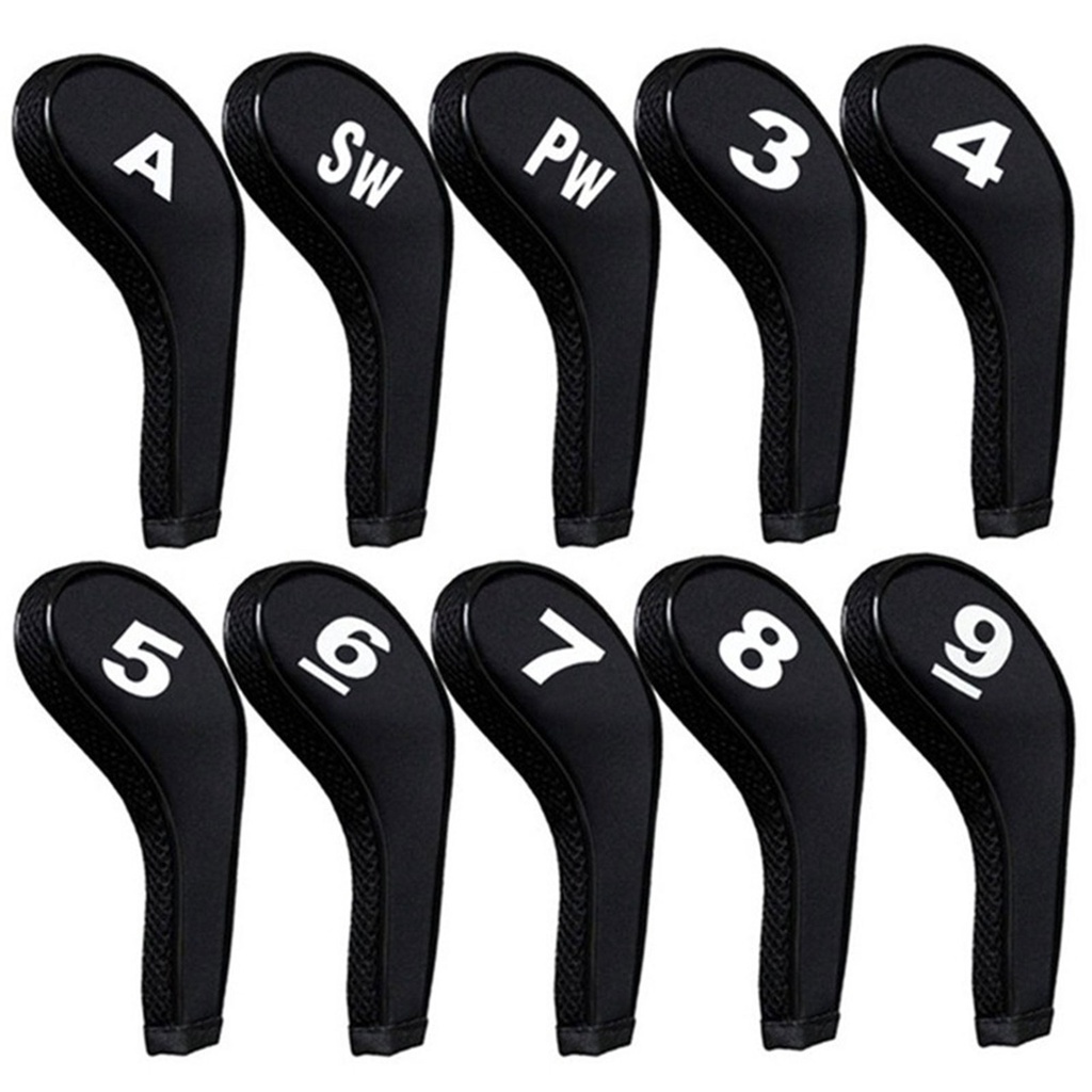 Vỏ Bọc Đầu Gậy Đánh Golf Bằng Cao Su Tổng Hợp Màu Đen Cho Tất Cả Các Câu Lạc Bộ Fairway Clubs &