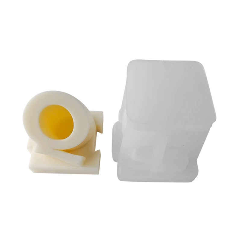 Khuôn Silicone Tạo Hình Làm Nến Thơm Hình Chữ Cái 3D DIY Dễ Vệ Sinh