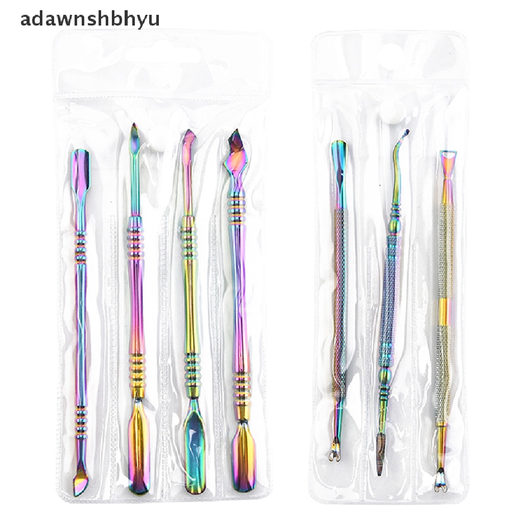 Dụng Cụ Loại Bỏ Da Chết Cho Móng Tay Bằng Thép Không Gỉ adawnshbhyu