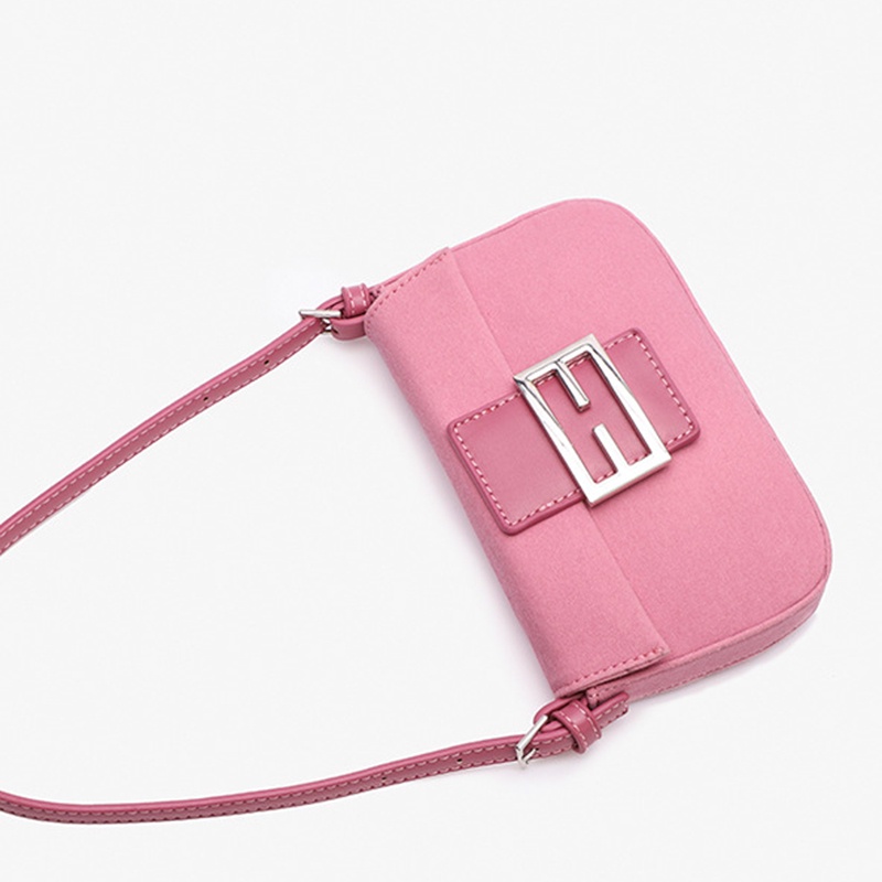 Túi Đeo Vai Màu Hồng Mờ Thời Trang Cho Nữ