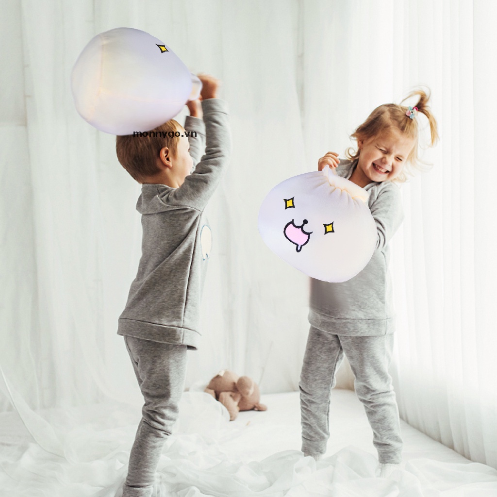 Gối Nhồi Bông Hình Bánh Bao / Bao / Bánh Bao Độc Đáo