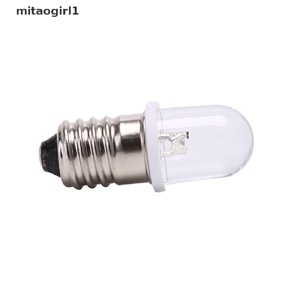 Set 5 Bóng Đèn Led E10 DC 3V 4.5V Dùng Để Trang Trí Đèn Pin