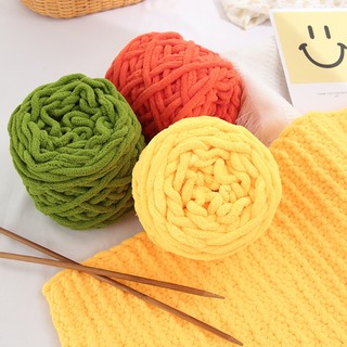 Len nhung đũa, len bông sữa cuộn 100gram