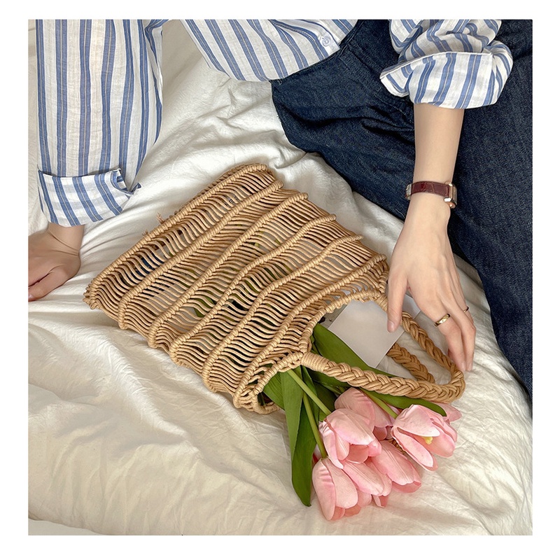 Túi Lưới Đeo Vai Phong Cách Hàn Quốc Cổ Điển