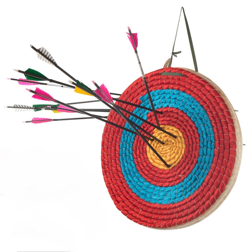 Đích Đá Tập Bắn Cung Thủ Công 55cm