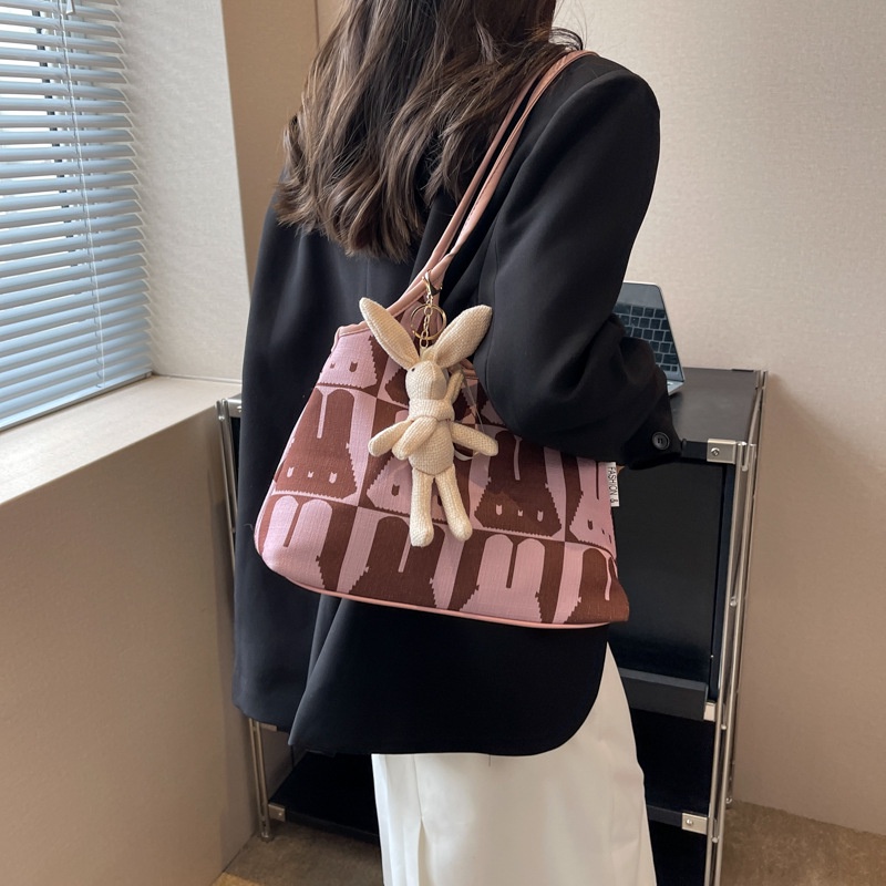 Túi Xách Vải Canvas Thiết Kế Cỡ Lớn Thời Trang Xuân Hè Cao Cấp Cho Nữ