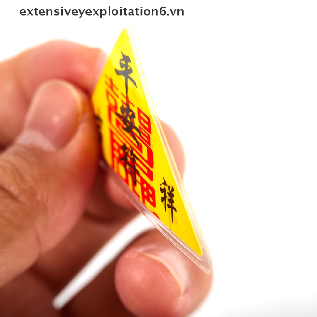 Set 50 Miếng Dán Cầu Nguyện Bằng Nhựa Phong Thủy