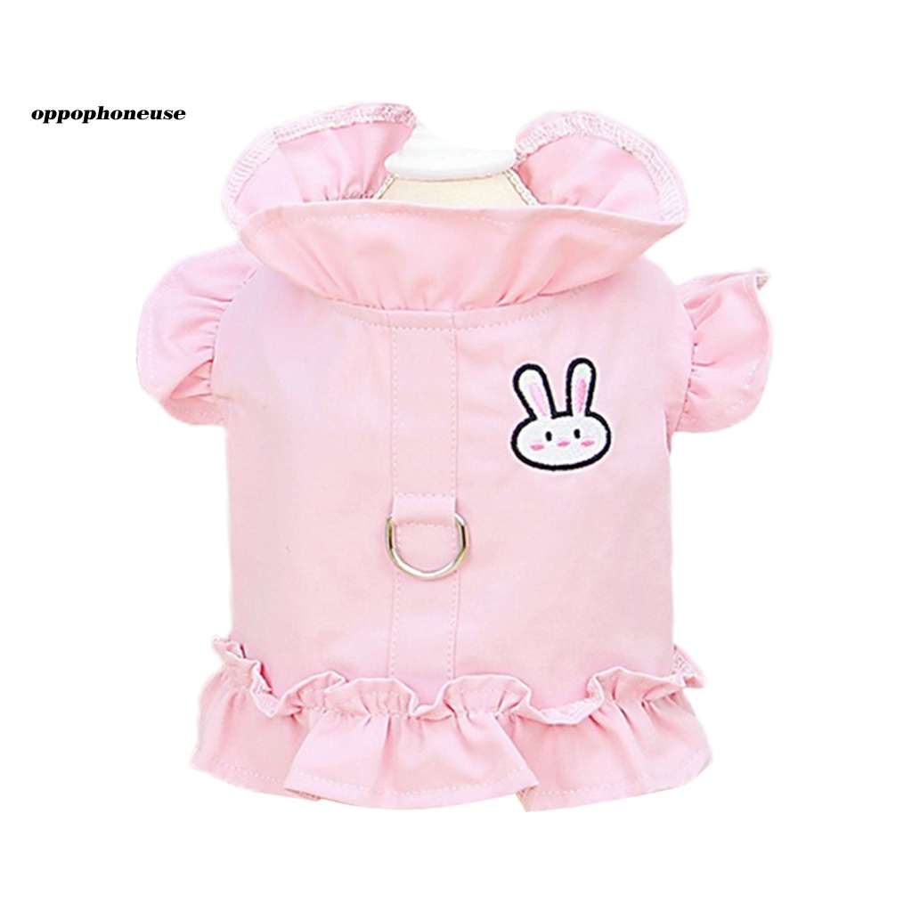 OPPO Áo Sát Nách Vải Cotton Phối Ren Mềm Mại Thời Trang Mùa Xuân Cho Cún Cưng