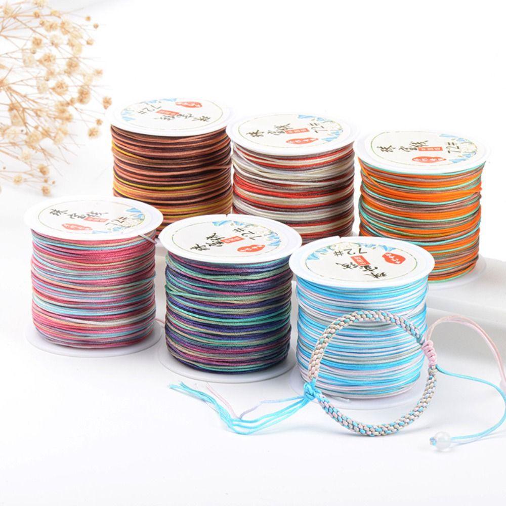 Cuộn Dây Polyester Tua Rua Dùng Làm Trang Sức Thủ Công