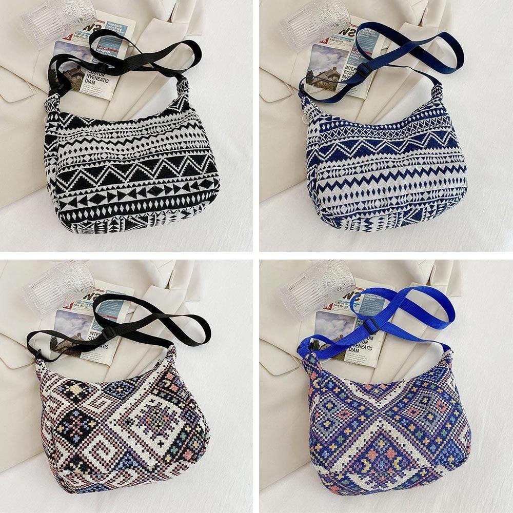 Túi Tote Đeo Vai Chất Canvas Thiết Kế Đơn Giản Thời Trang Cho Nữ